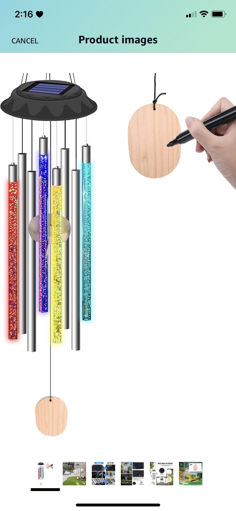 Solar Wind Chimes