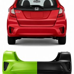 2015-2017 Honda Fit - Painted Rear Bumper