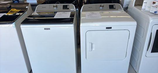 OPEN BOX / Fully tested / Top load washer & electric dryer set on sale WAS$2249