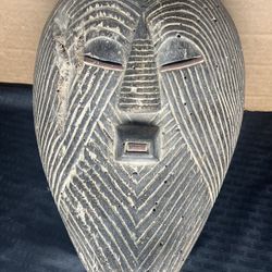 Luba Culture Kifwebe Wooden Mask