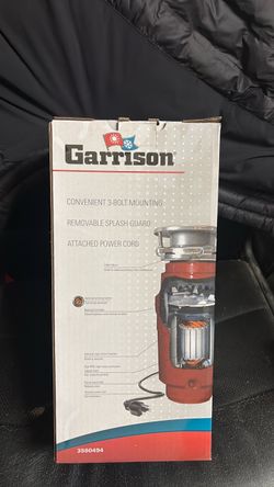 Garrison Garbage Disposal Unit