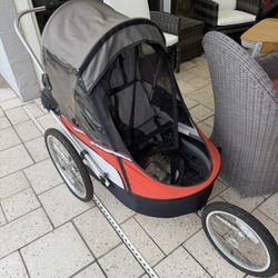 Wike Premium Jogging Stroller/Bike Trailer