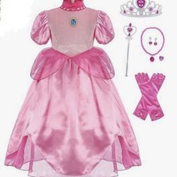 Princess Peach Fancy Dress And Accessories 