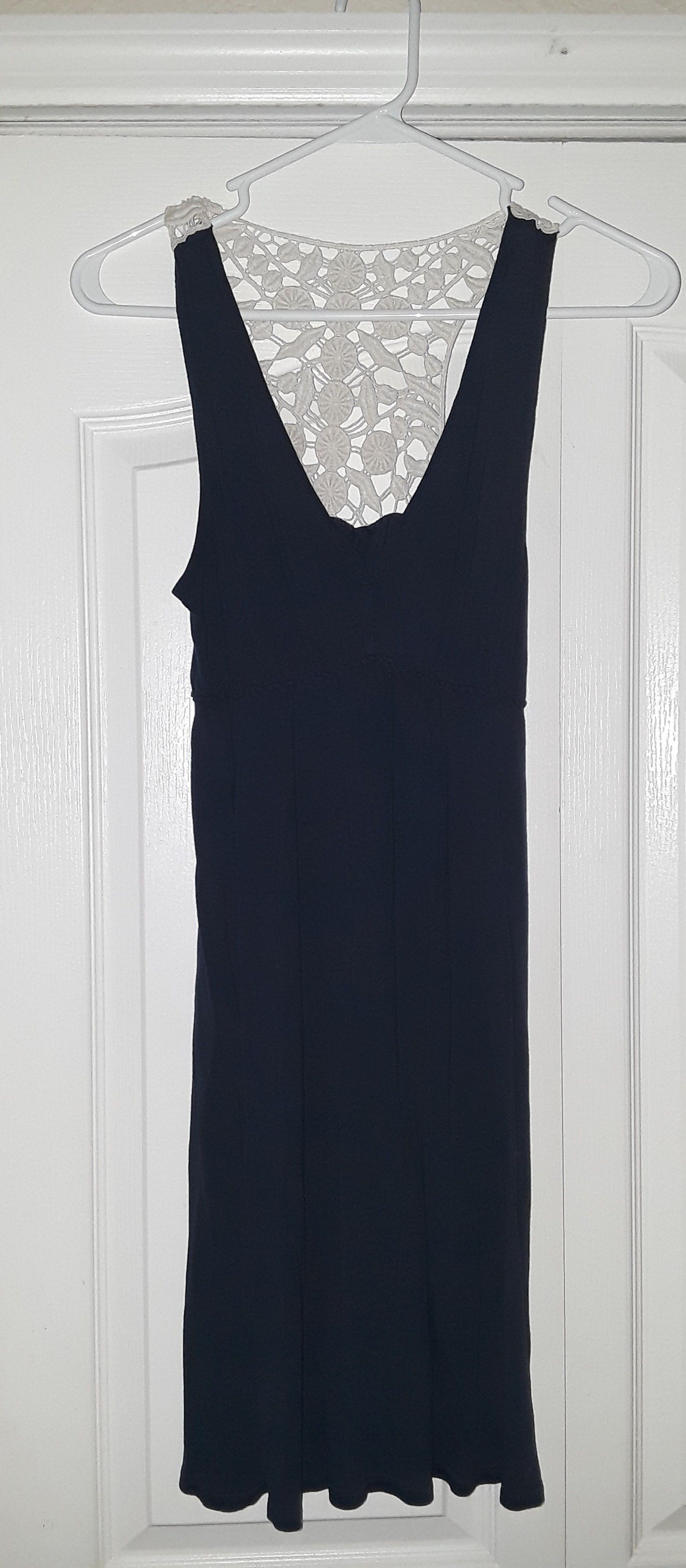 Mudd sundress navy blue size small