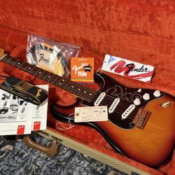 NOS 1992 Fender Stevie Ray Vaughan Stratocaster