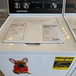 Speed Queen® TR3 3.2 Cu. Ft. White Agitator Top Load Washer