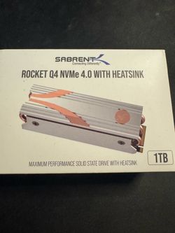 1TB NVME 4 SSD w/ HeatSink