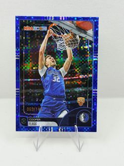 2025-26 NBA Hoops Cooper Flagg 35 Blue Pixel Burst  65/149 (RC) 🏀