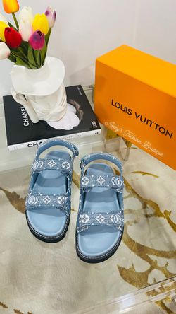 vuitton sandals with