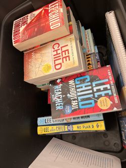 Lee Childs  Jack Reacher Books. 