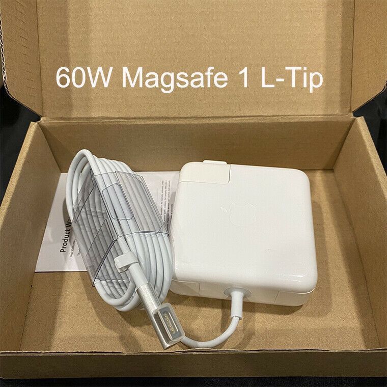Original 60W MagSafe L-tip Charger Power Adapter for MacBook Pro 13 inch 15 inch 2007 2008 2009 2010 2011 A1344 A1330