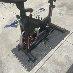 DMASUN  Exercise Bike (New) Open Box & Mat 
