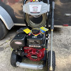 SIMPSON 2.5-GPM Megashot 3400 PSI 2.5- Gallons Cold Water Gas Pressure Washer
