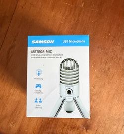 Brand New Samson USB Microphone Bundle (Meteor Mic + Go Mic)