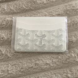GOYARD White Wallet 