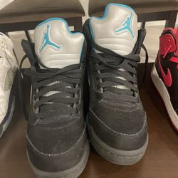 Nike Air Jordan 5 Retro Aqua Size 7Y