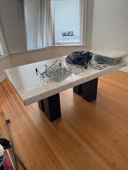 Marble table