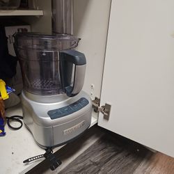 Negotiable Cuisinart Elemental 8 Cup Food Processor with all accessories/blades. Dishwasher Safe.