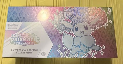 prismatic evolutions super collection premium