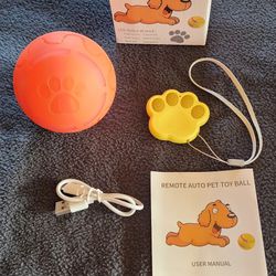 Remote Control Dog Toy Ball
