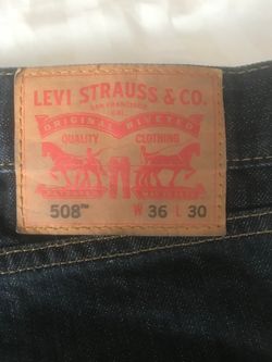 Mens Levi W36 L30