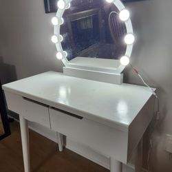 White Vanity