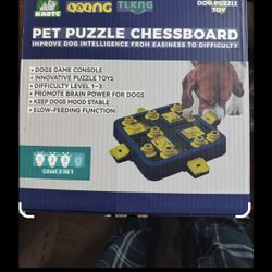 Pet Puzzle Chessboard
