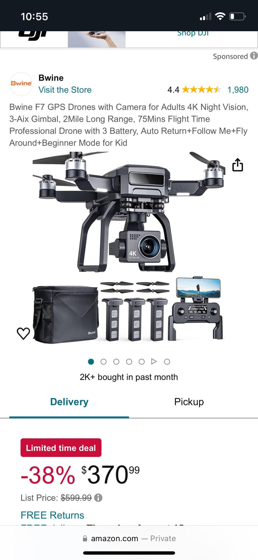 F7 Gps Drone