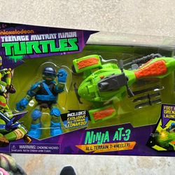 Teenage Mutant Ninja Turtles TMNT Nickelodeon Ninja AT-3 & All-Terrain Leonardo