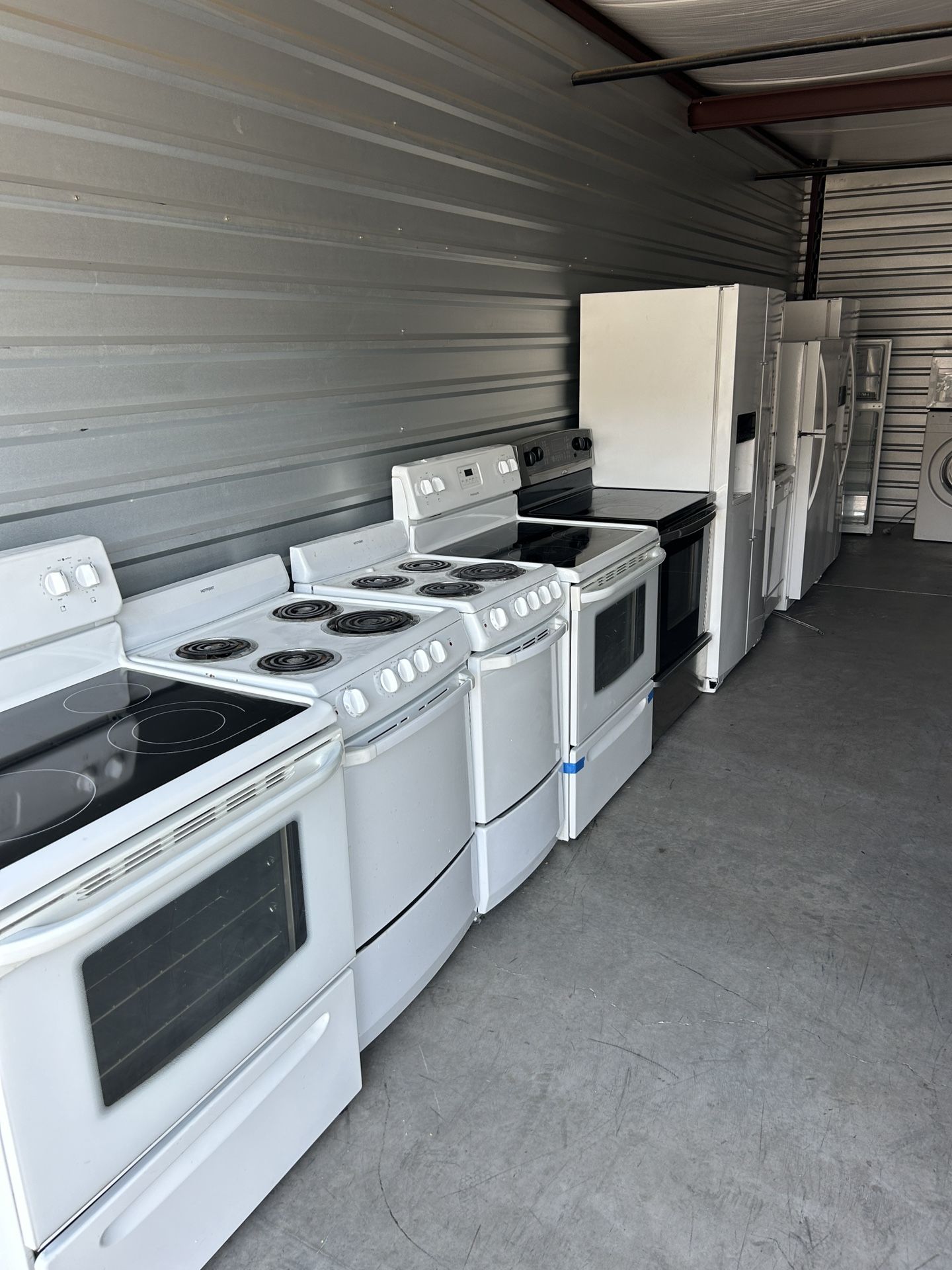 Refrigerator Stoves Dishwasher Microwave Washer Dryer