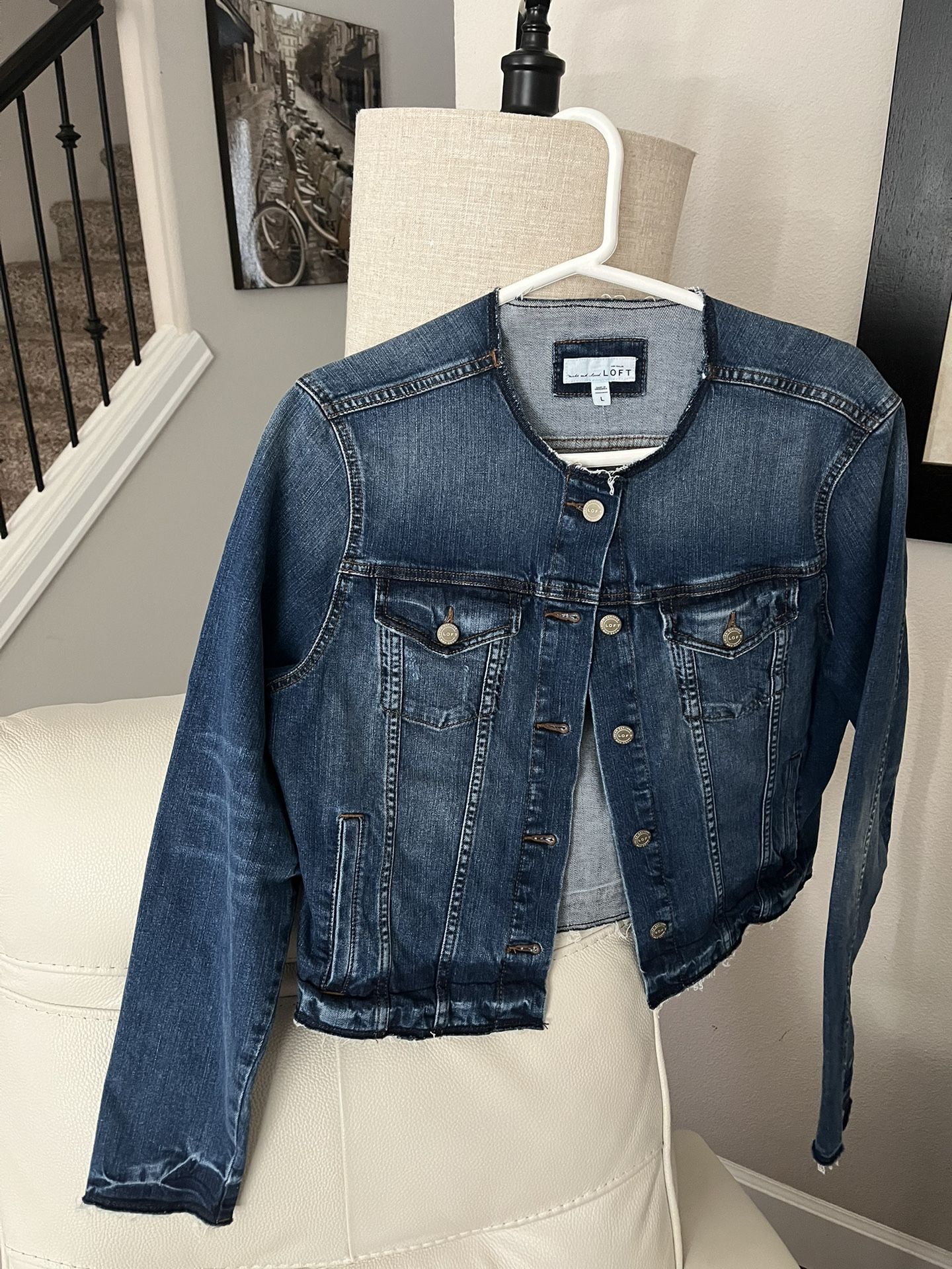 Ann Taylor Loft Jean Jacket