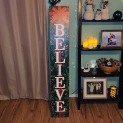 Believe Christmas Decor 
