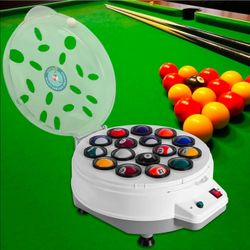 Pool ball machine cleaner