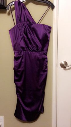 Nicole Miller Collection Purple Dress