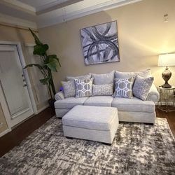 Sofa and ottoman