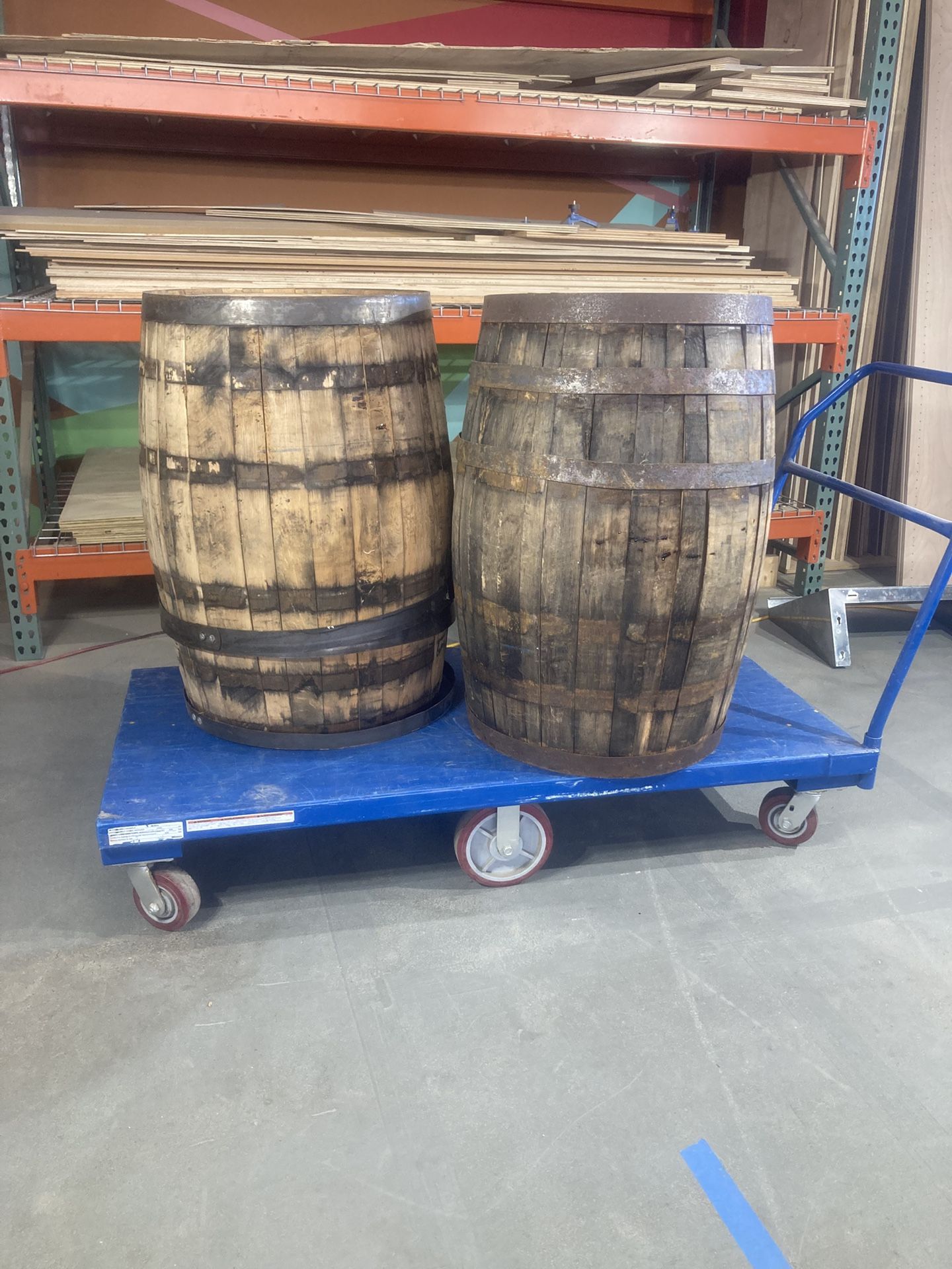 AUTHENTIC Jack Daniels & Barbados Rum Barrels LIQUIDATION - $75 Each or $500 for ALL 12! - $160+ UNDER RETAIL