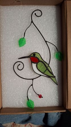 Hummingbird suncatcher