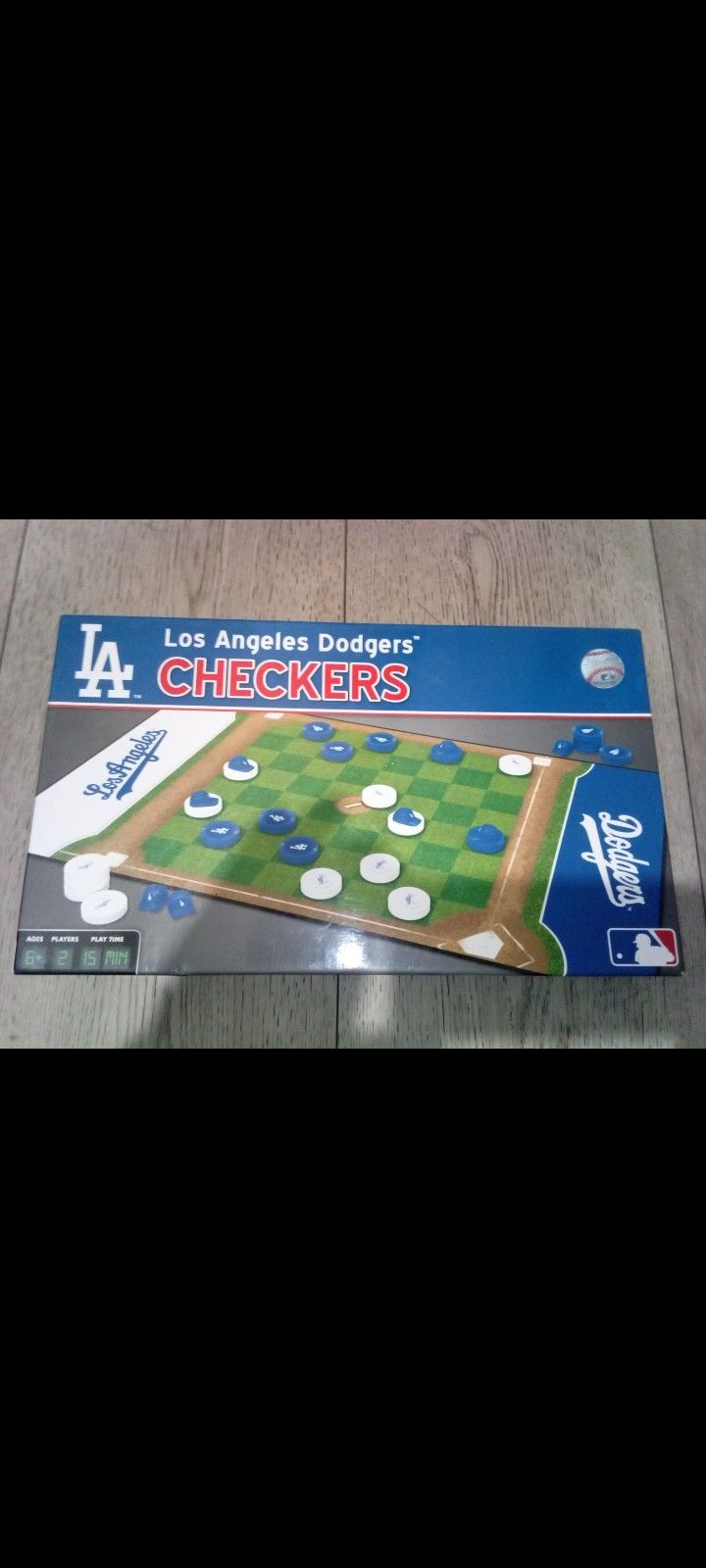 LA DODGERS CHECKER'S GAME