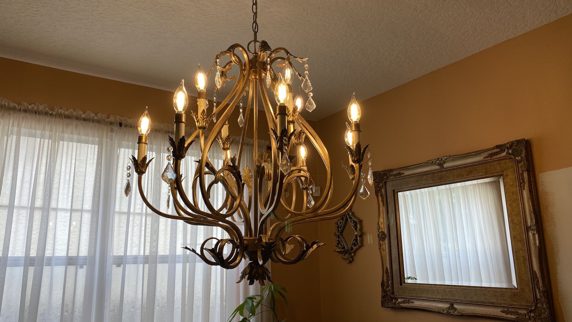 12 light chandelier