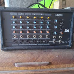 Crate PA-6 Six Channel Powered Mixer / PA With Reverb