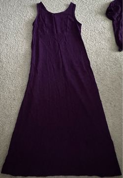 NWT Fanni 2-Piece Plum Purple Maxi Dress & Top Set - Size 6