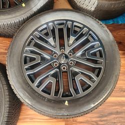 22" GMC SIERRA WHEELS AND TIRES