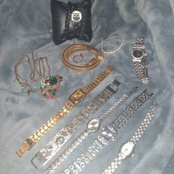 Vintage Jewelry & Watch Lot