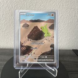 2023 Pokémon Larvitar Full Art Rare 203/197