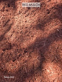 Red Mulch Delivered
