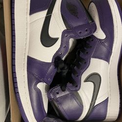 Court Purple Jordan 1