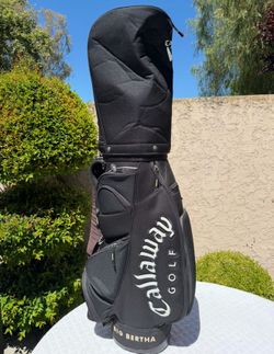 Callaway Big Bertha Golf Bag 7 Way Top Multiple Pockets Rain Cover
