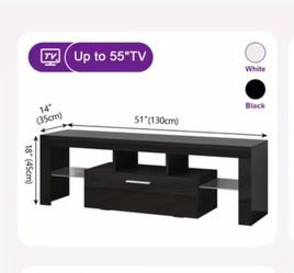 Tv stand with led lights