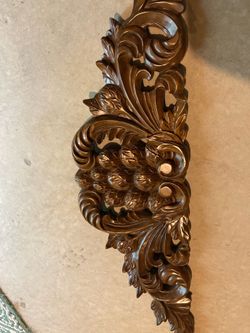 Wooden above door decoration