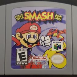 Super Smash Bros Nintendo 64 Video Game Cartridge N64